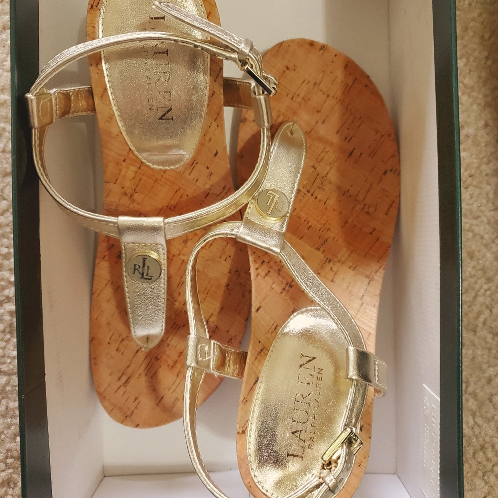 Ralph Lauren dress sandal with buckle